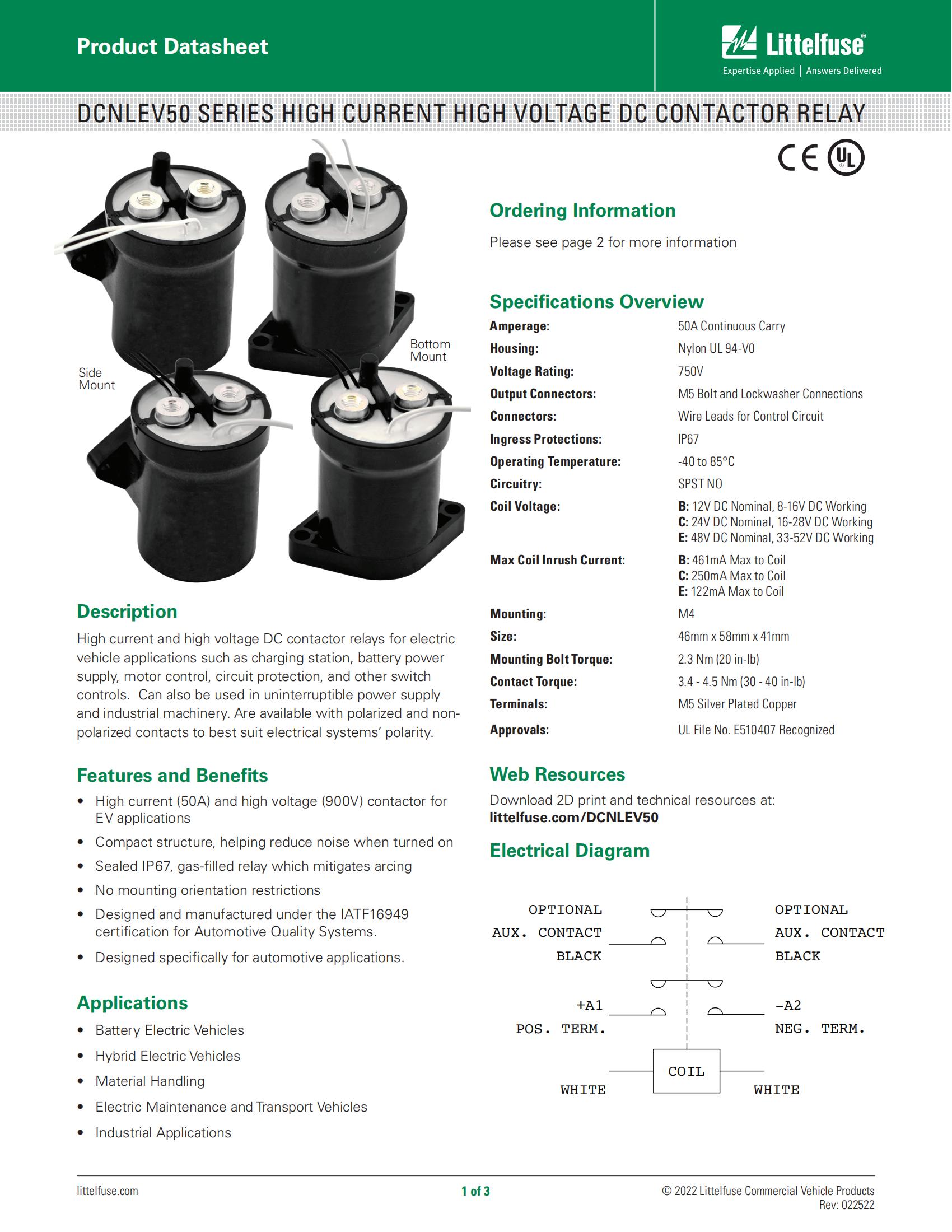 高壓直流接觸器繼電器 DCNLEV50 系列_00.jpg